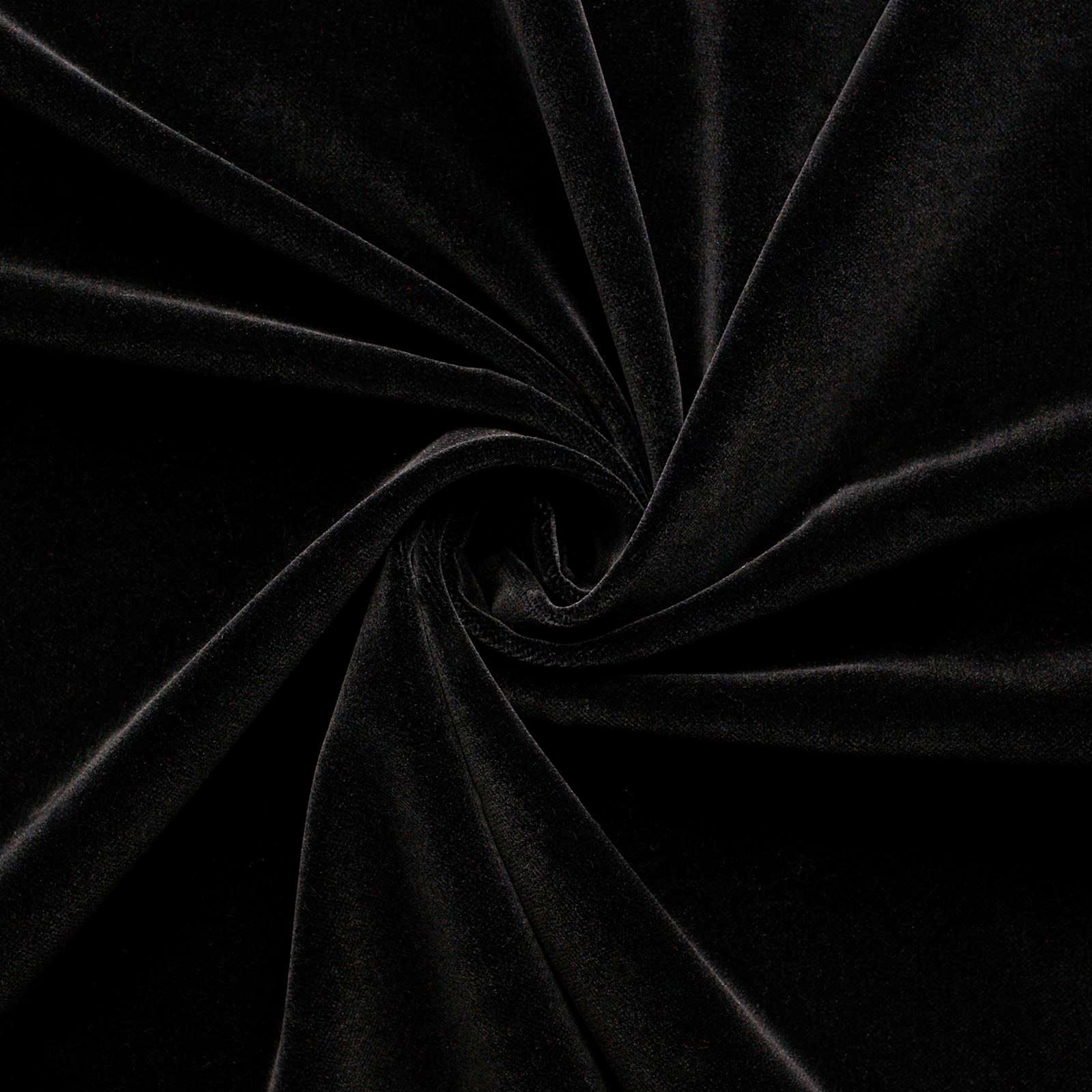 Juwel –  aveludado de algodão (preto)