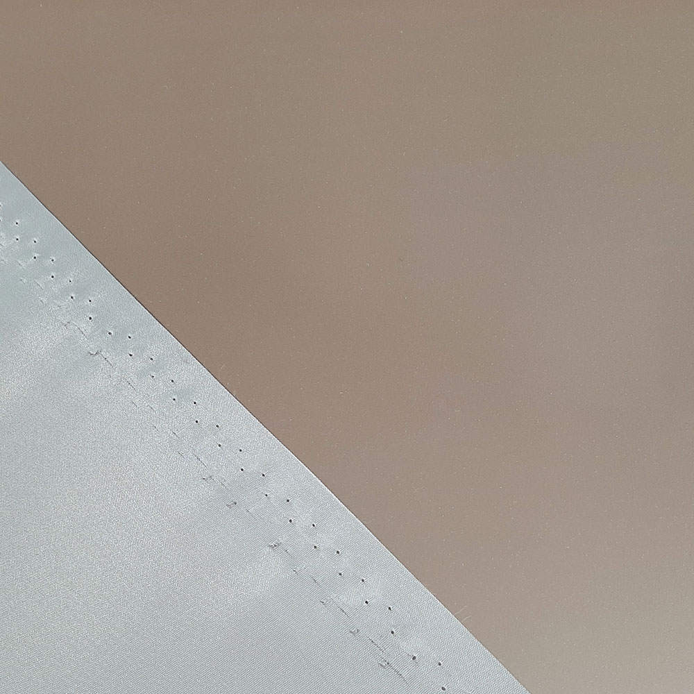 Mika - Tecido reflector - Taupe - por 10cm