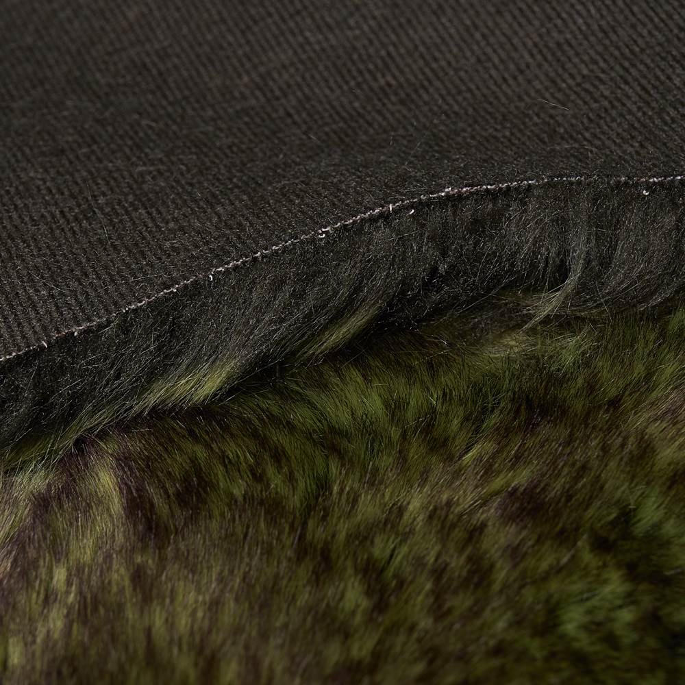 Forest Wolf pêlo sintético (verde escuro/bege-castanho) PEÇAS DE 10 cm