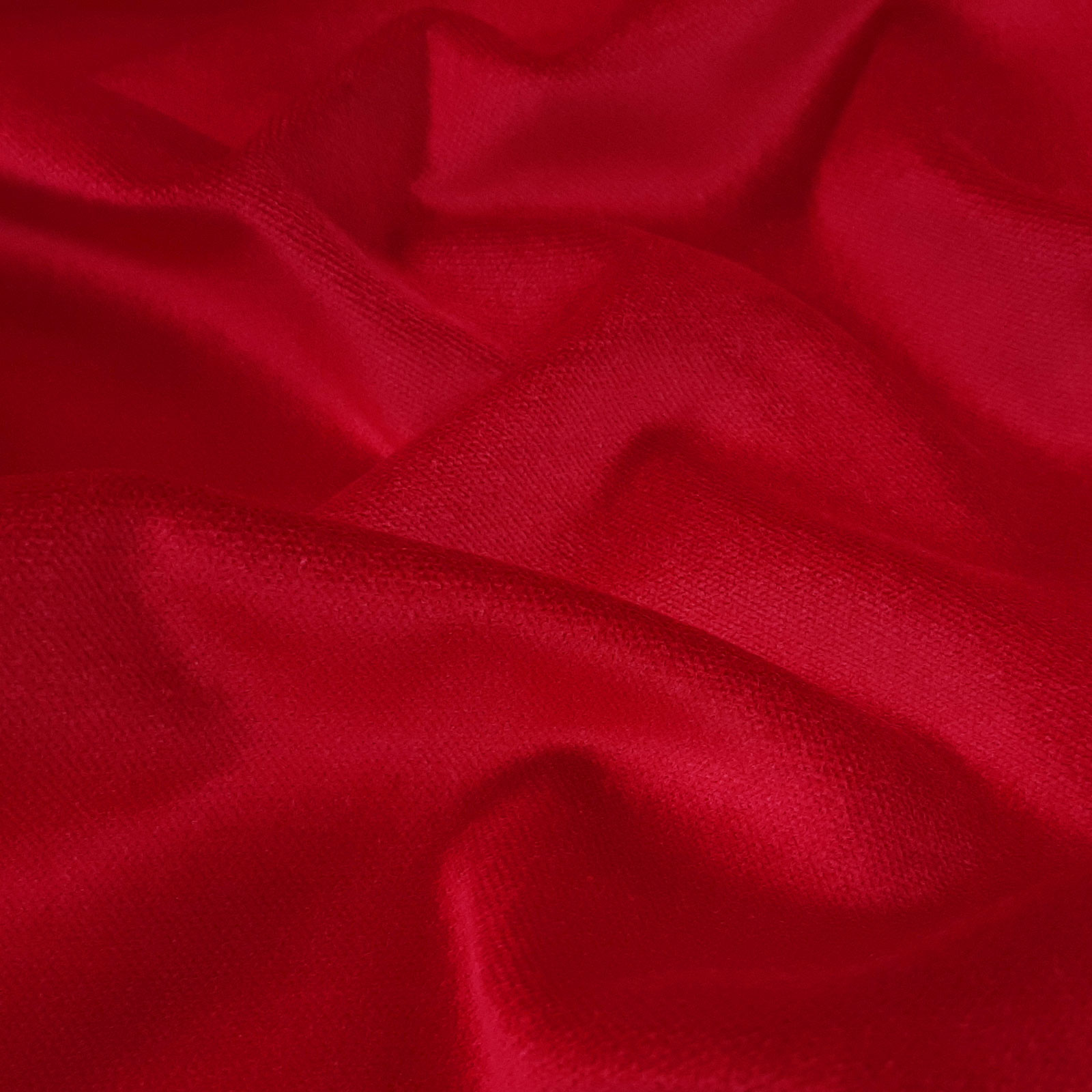 Friedrich - Veludo estofado da tela - Flama retardante - Vermelho