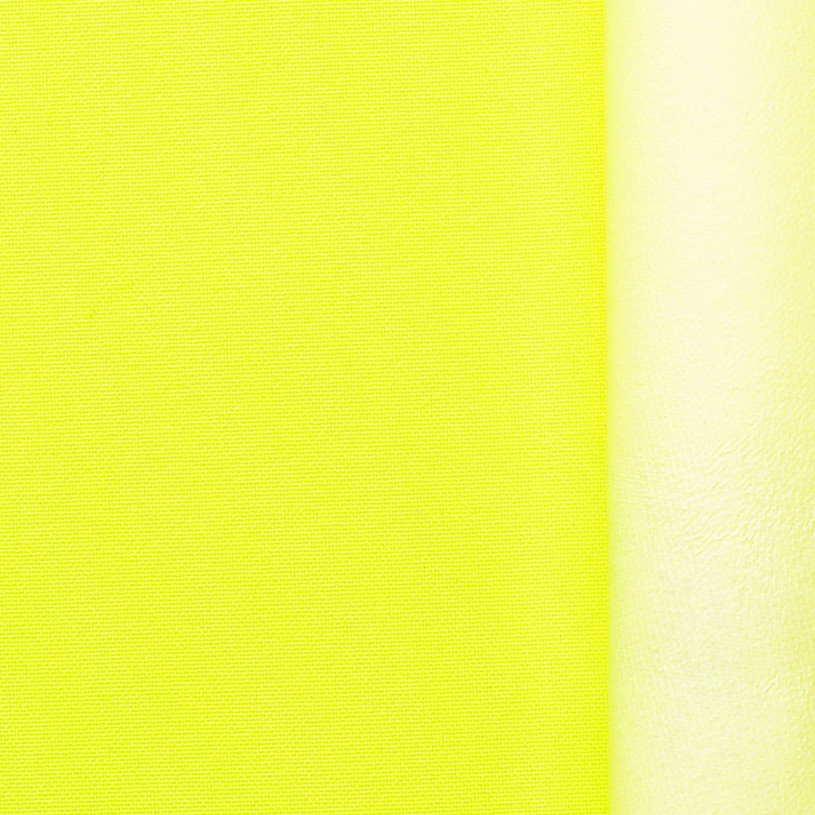 Greta - Tecido para exteriores laminado (amarelo fluorescente)