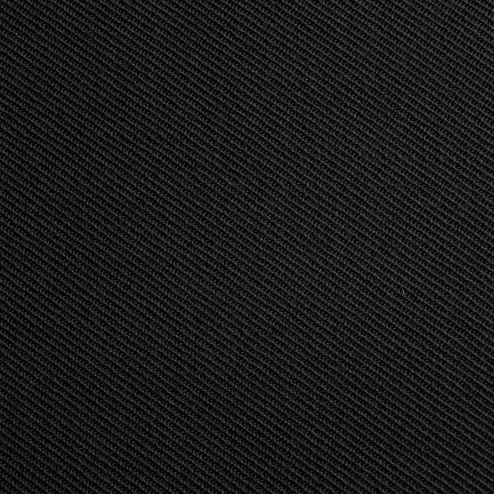 Franziska -  pano de lã / pano uniforme (preto)