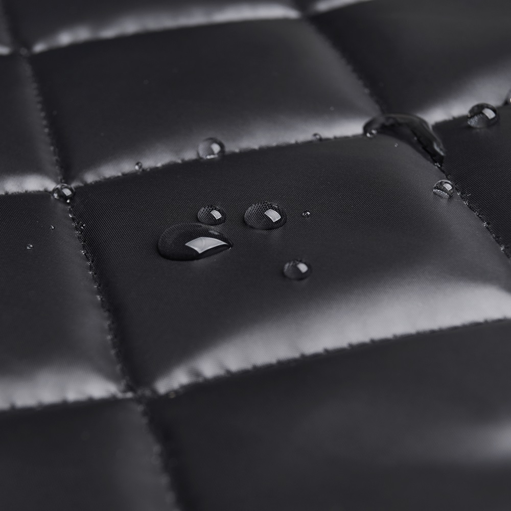 Ilja - Tecido exterior acolchoado ultra leve - preto