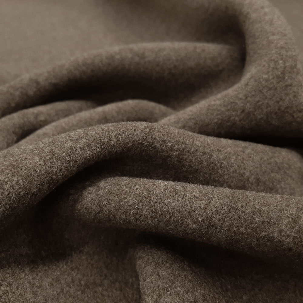 Kina - Aveludado de lã de caxemira - Misturas de avelãs
