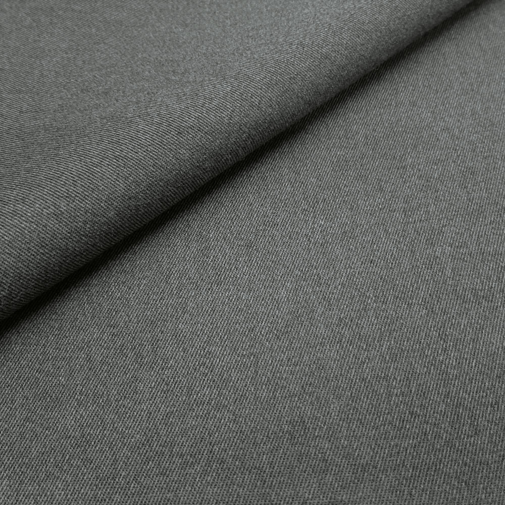 Franko - Tecido de lã - 100% lã - cinzento-melange