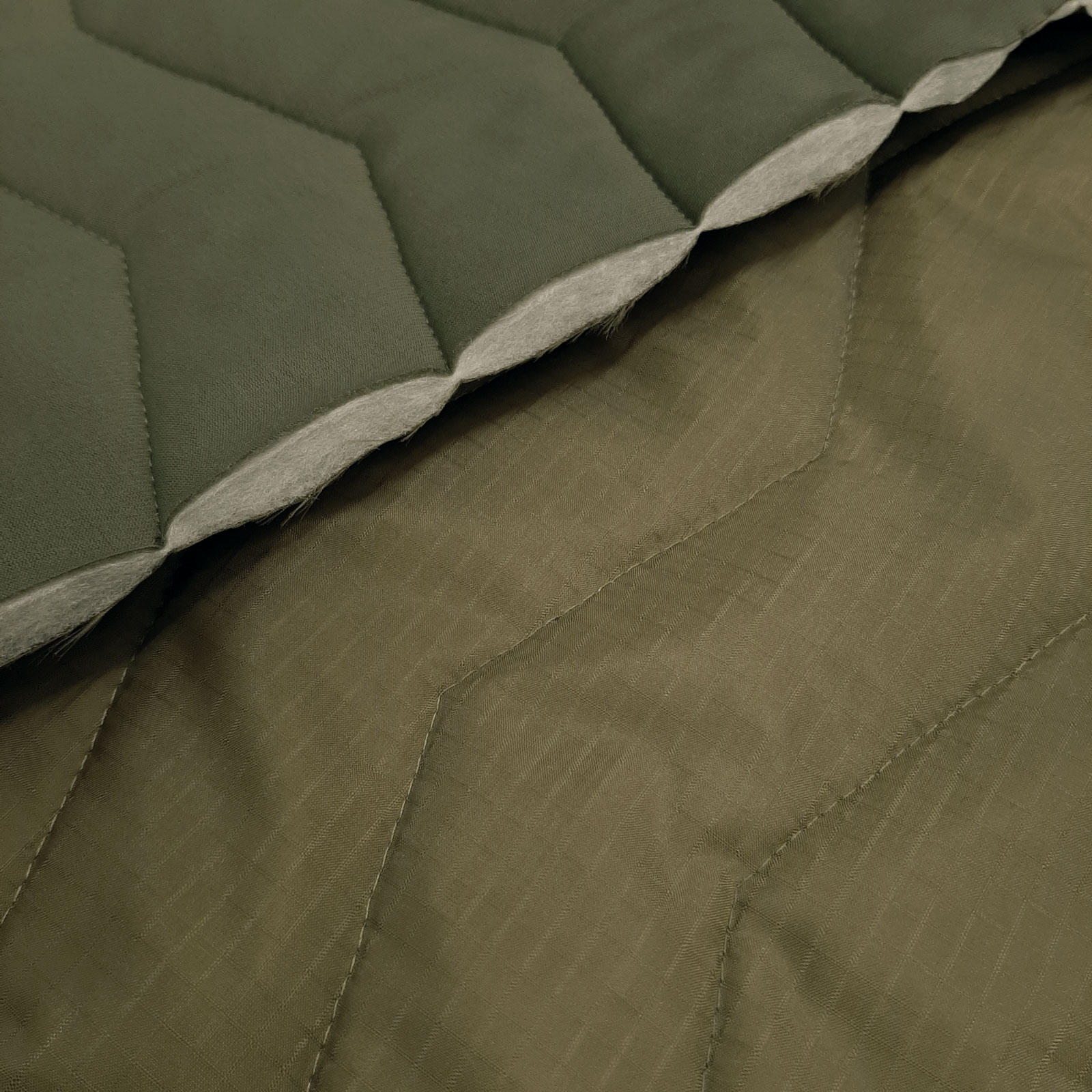 Jesse - Military Ripstop Quilted - Olive