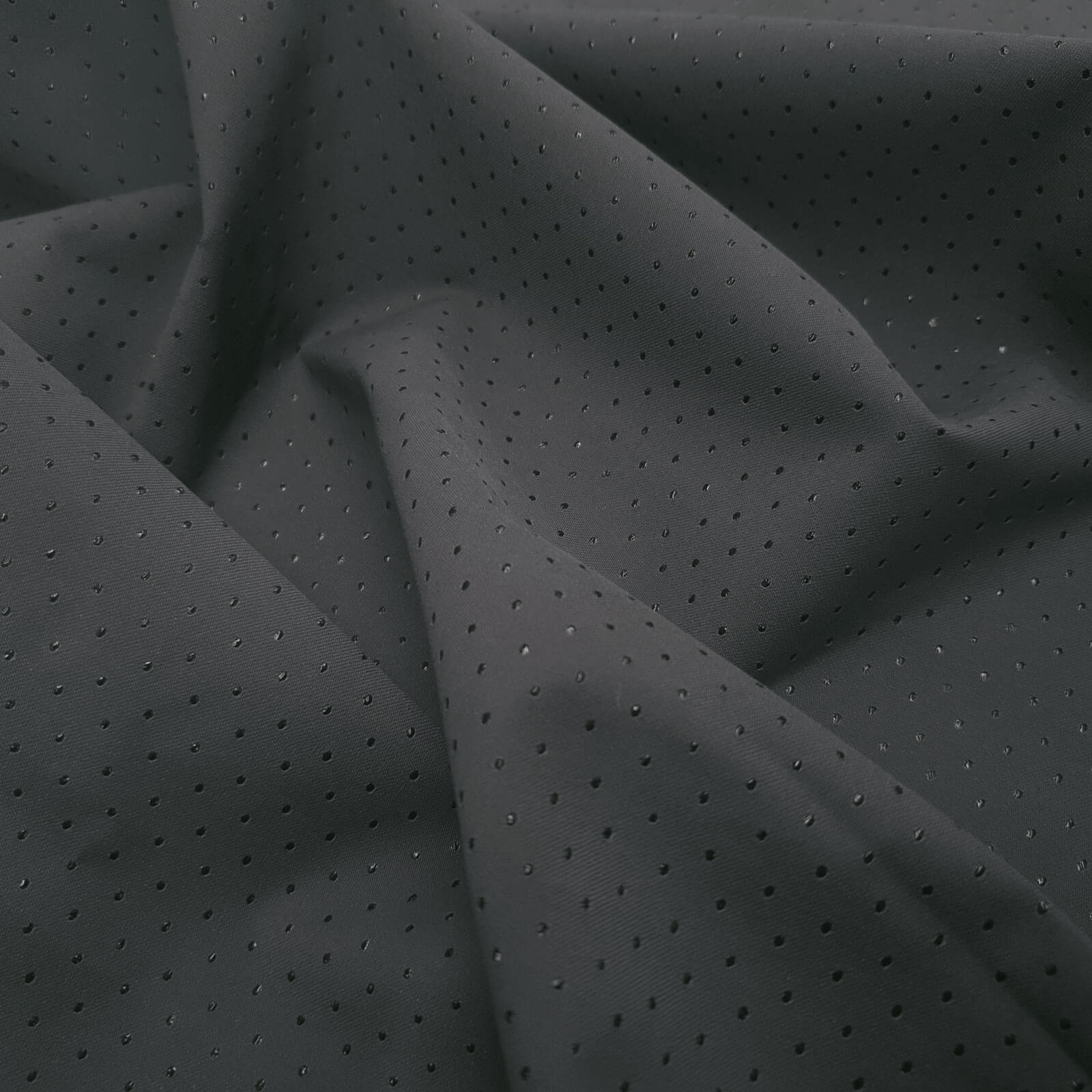 Cassian - Laminado exterior de tecido com perfuração em relevo - Cinzento escuro