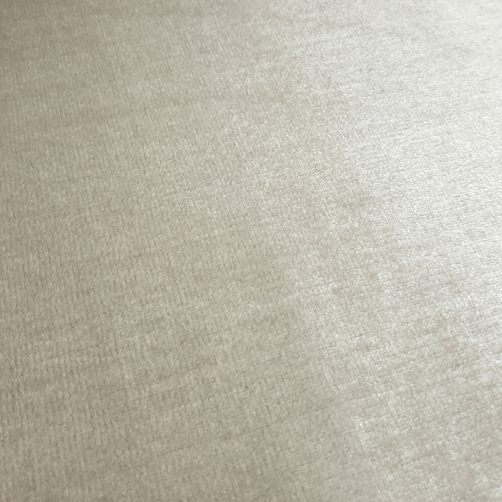 Sahco® Devon 2271 - Tecido de veludo de veludo - 100% seda - White Gold