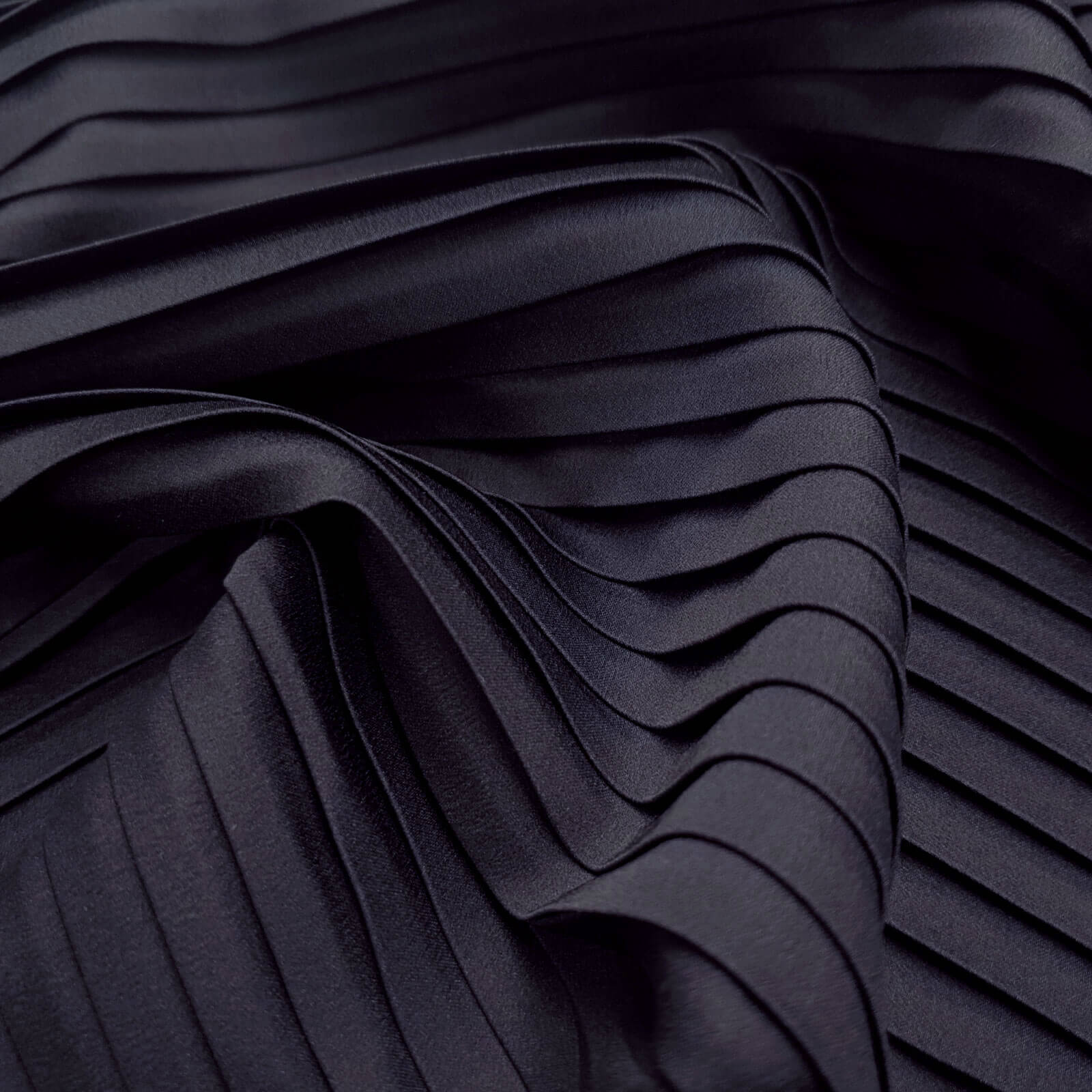 Auri - Tecido plissado - Azul escuro/roxo