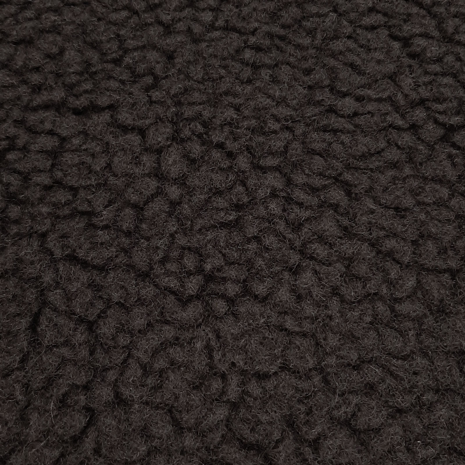 Shaun - Oeko-Tex® Pure New Wool Plush - Preto - por 50 cm