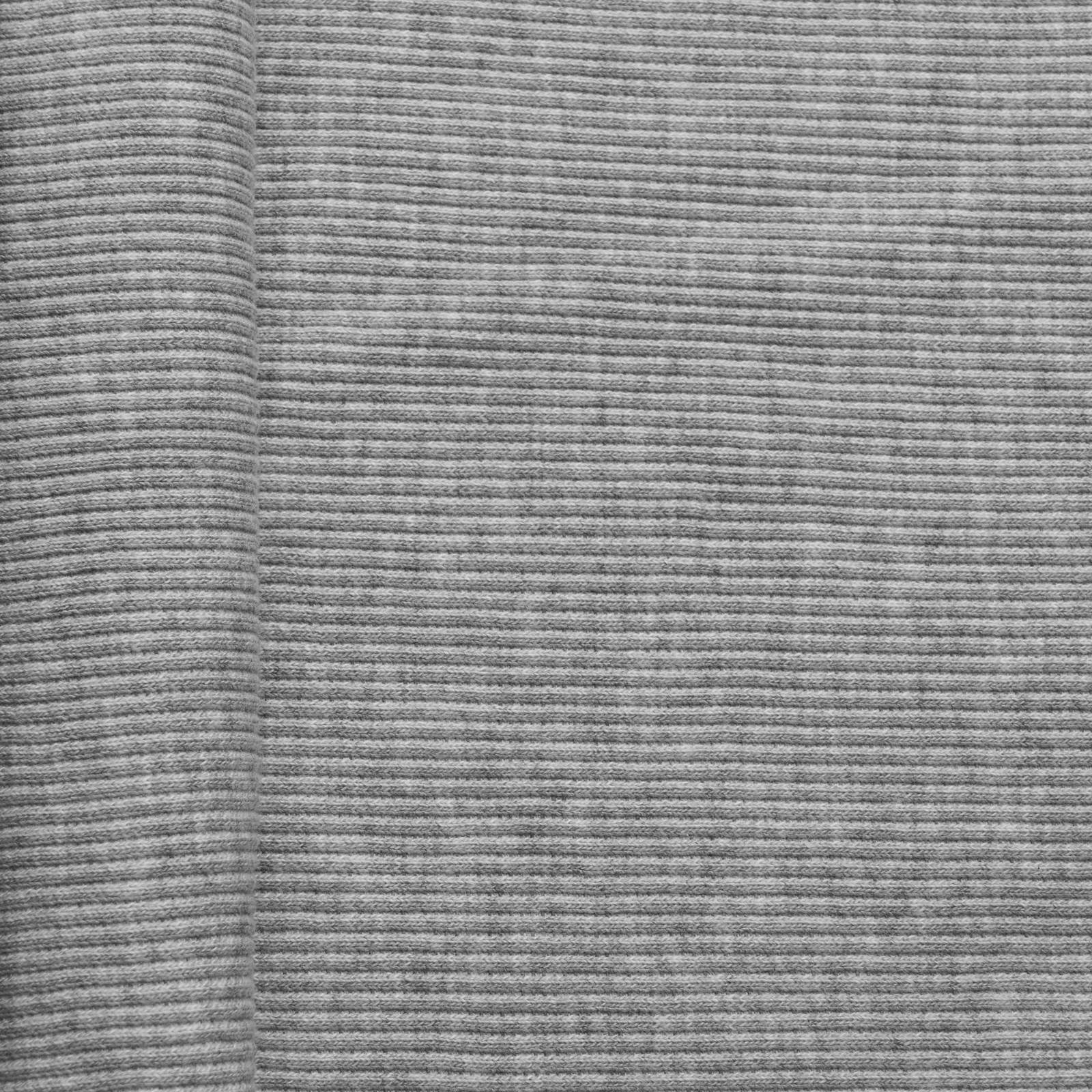 Punho de malha- tecido cilíndrico (cinza claro-misturado) - por 10 cm 