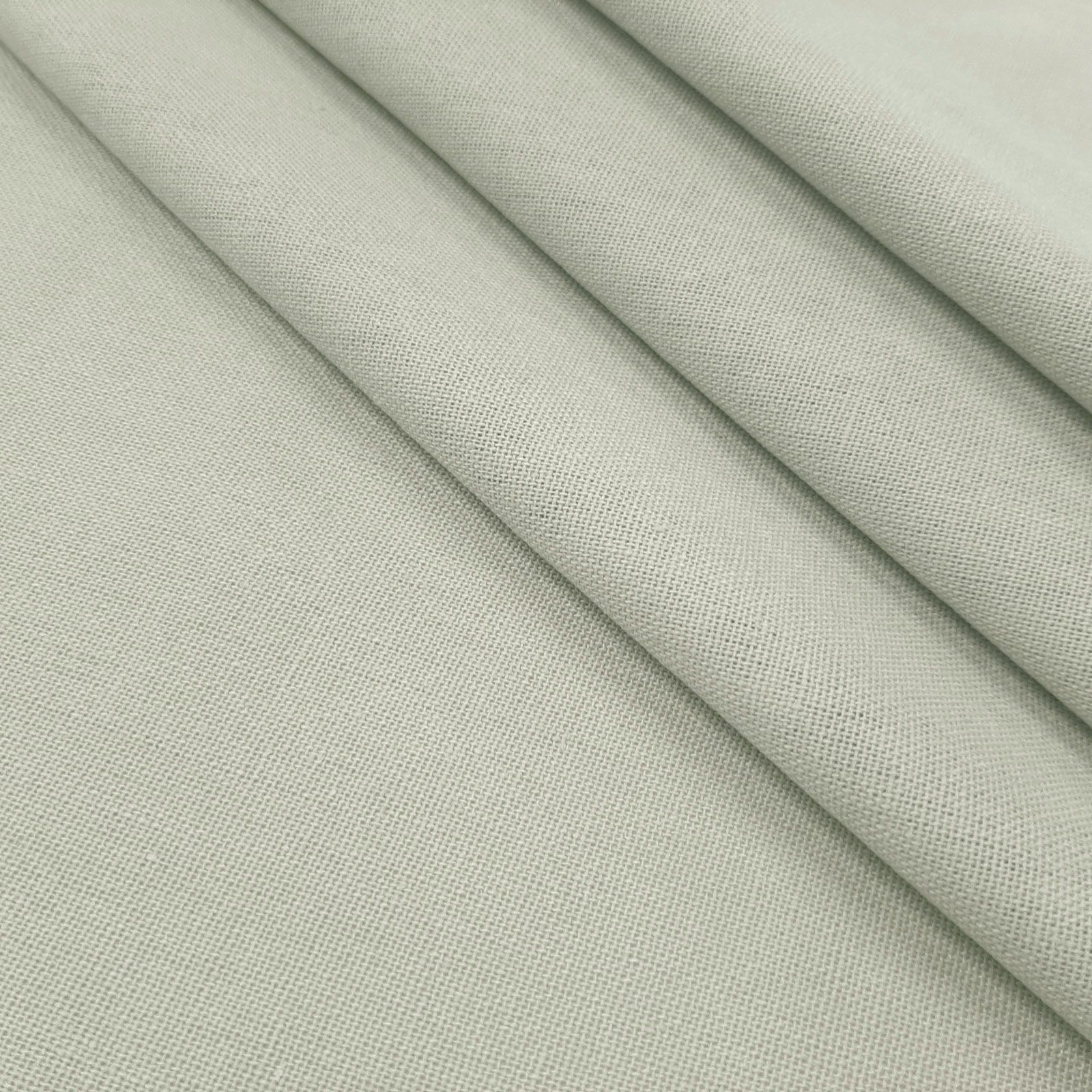 Bella - tecido de linho natural de algodão - Cinza Claro