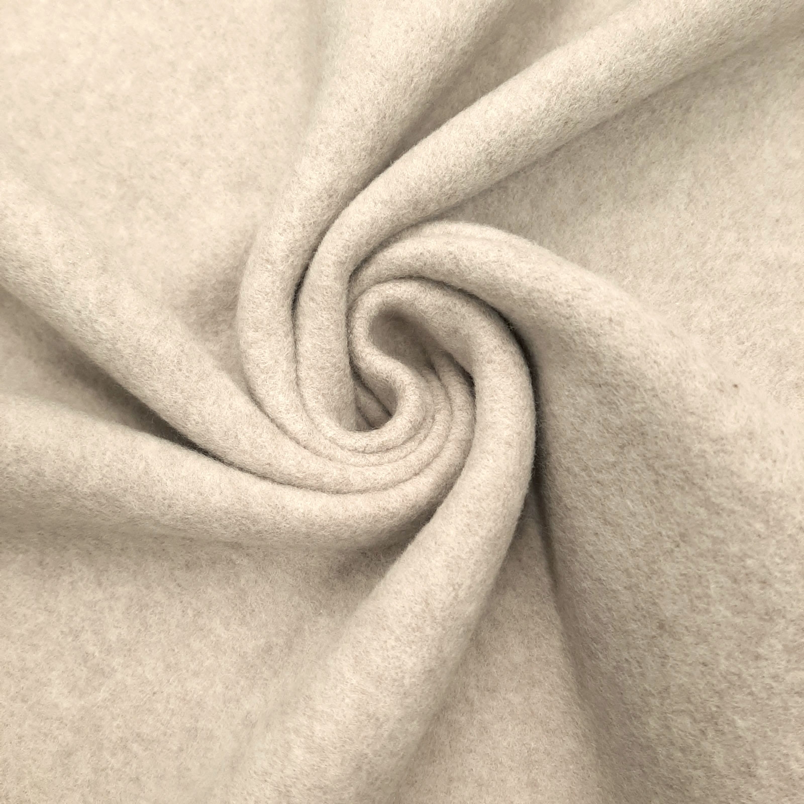 Organic Cotton Fleece - velo de algodão de alta qualidade - algodão biológico - bege misturado