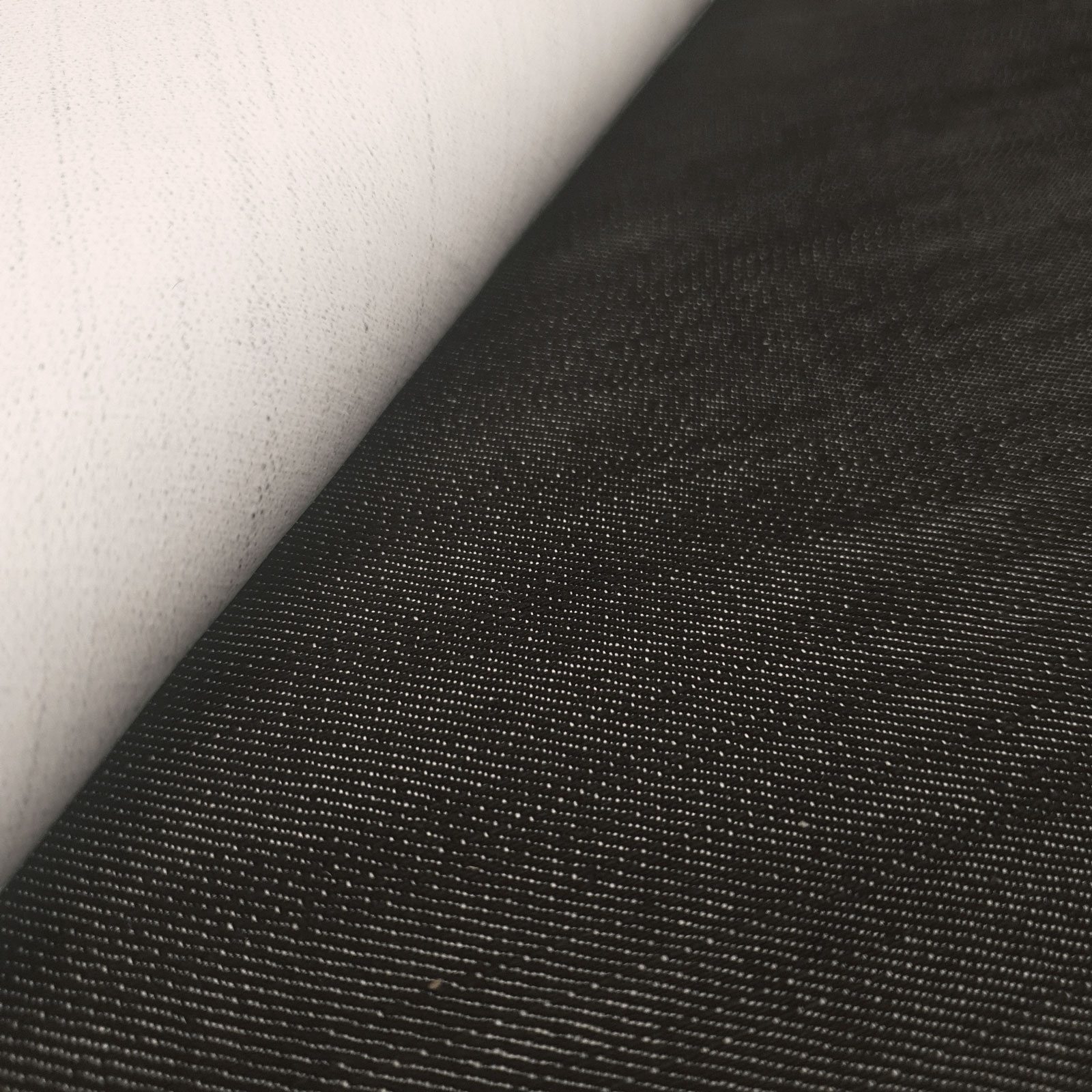 Jamal - Tecido exterior de calças de ganga laminado com membrana climática - Preto