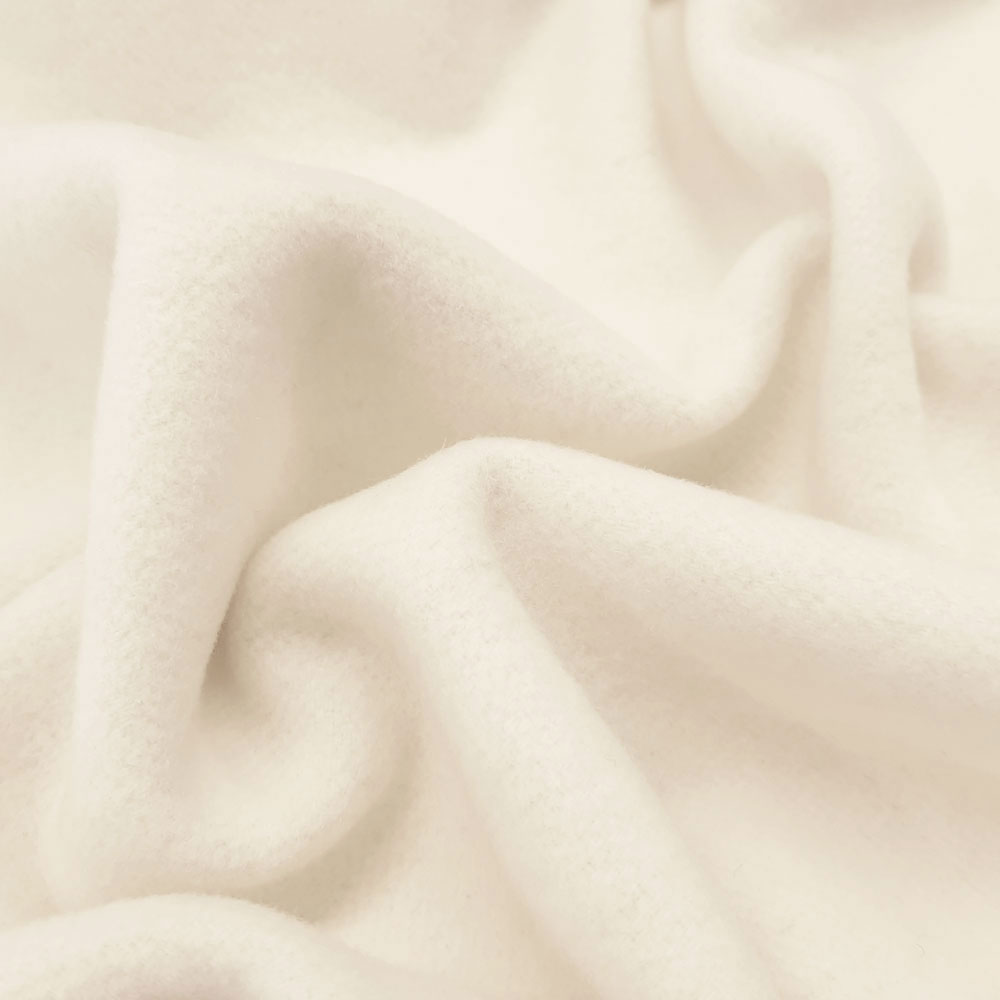 Mountain - Tecido de lã de caxemira, lã de casaco - Nature Ecru