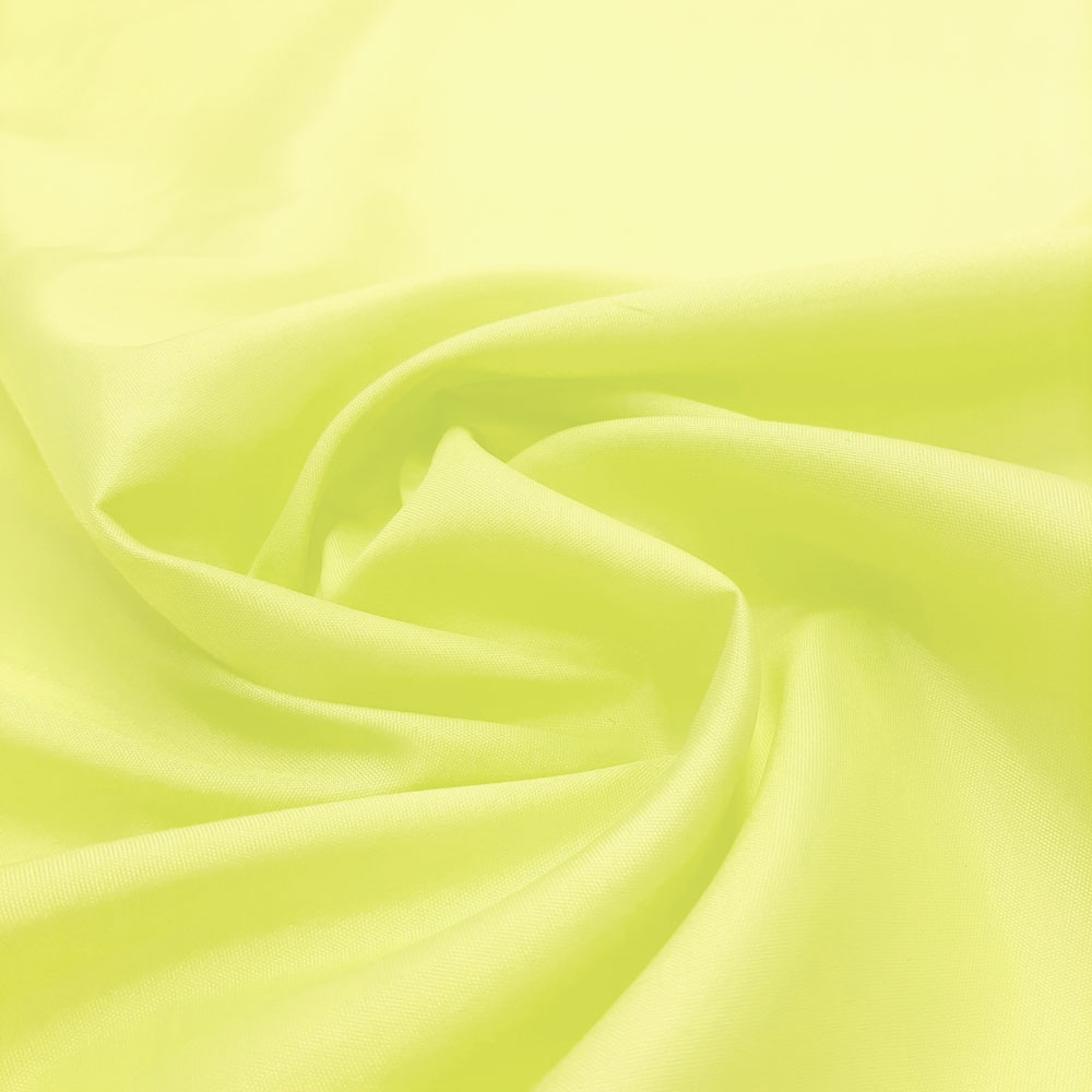 Tecido universal / tafetá Deco - amarelo-verde néon