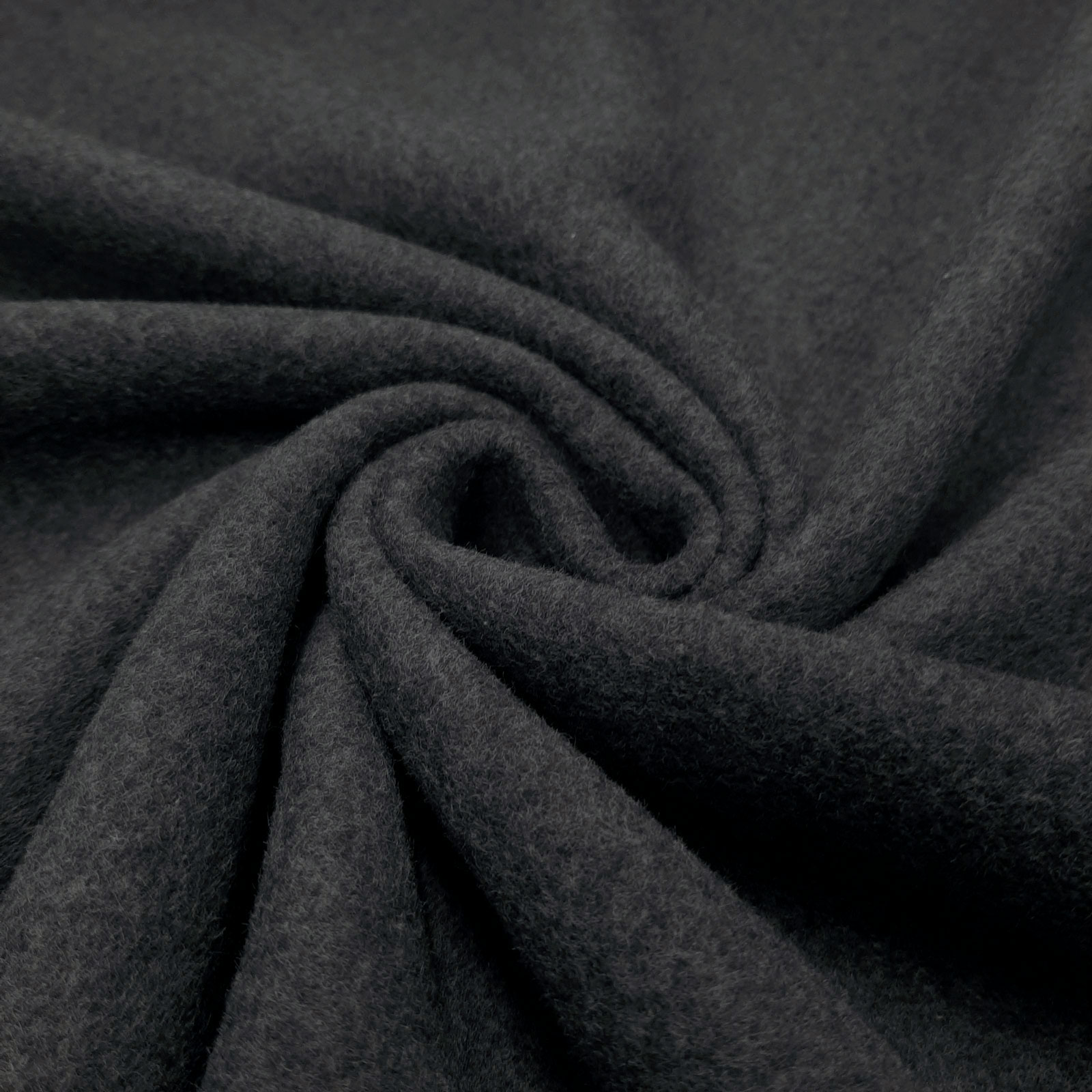 Organic Cotton Fleece - velo de algodão de alta qualidade - algodão biológico - Antracito Misturado