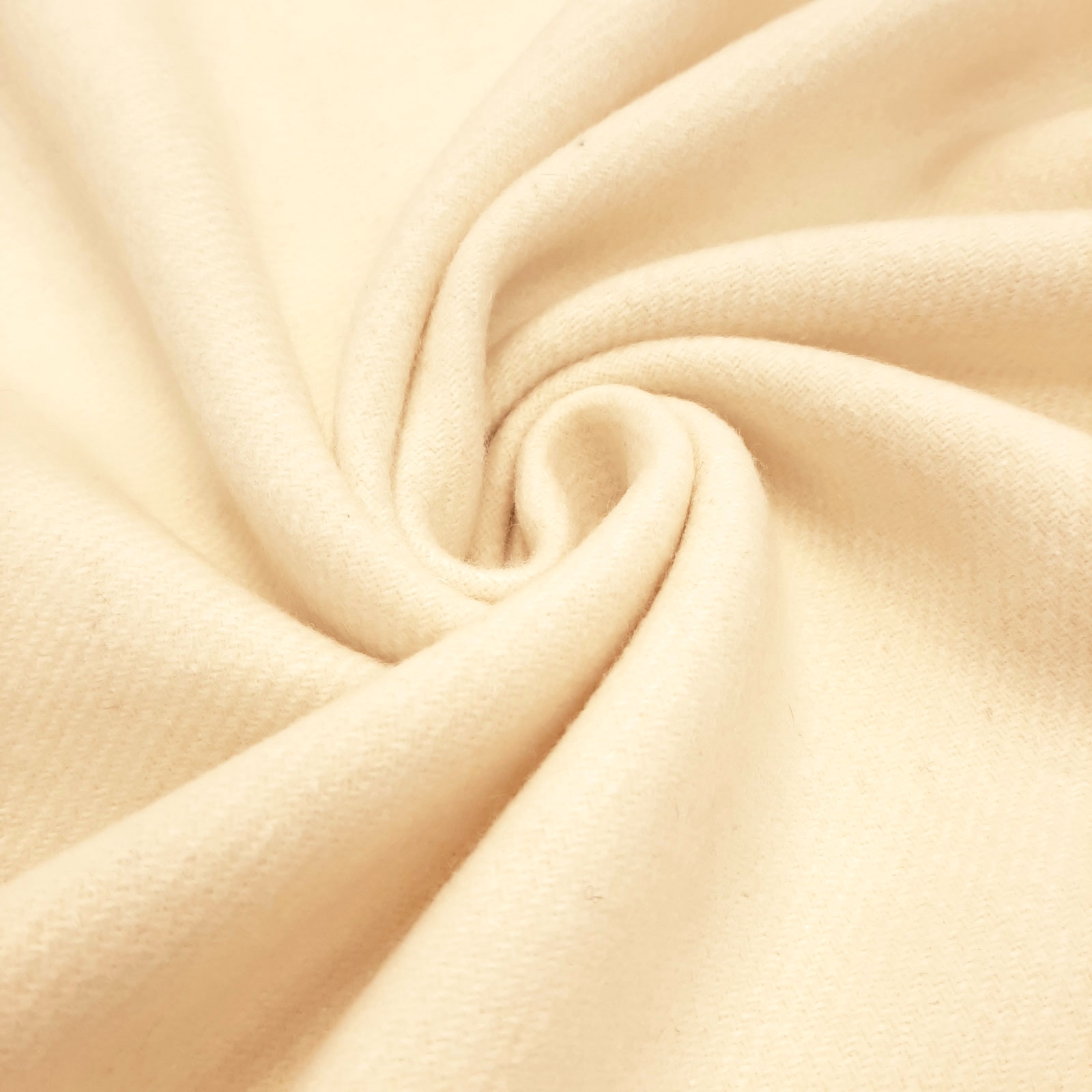 Evie - Veludo de lã com cashmere - Lã de casaco - Crú
