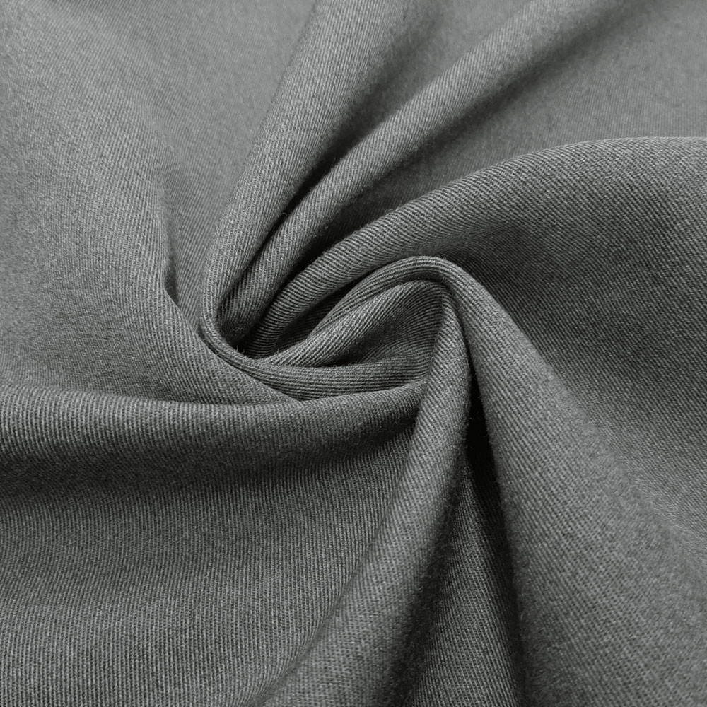 Franko - Tecido de lã - 100% lã - cinzento-melange