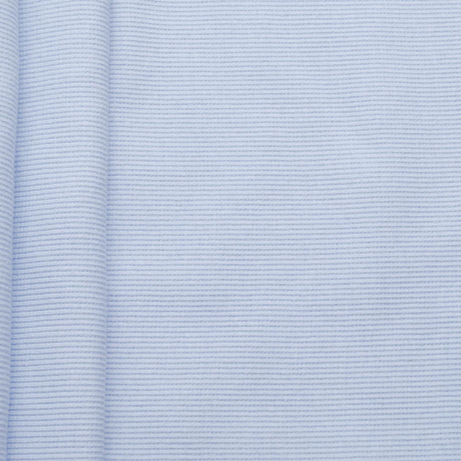 Punho de malha- tecido cilíndrico (azul claro) - por 10 cm