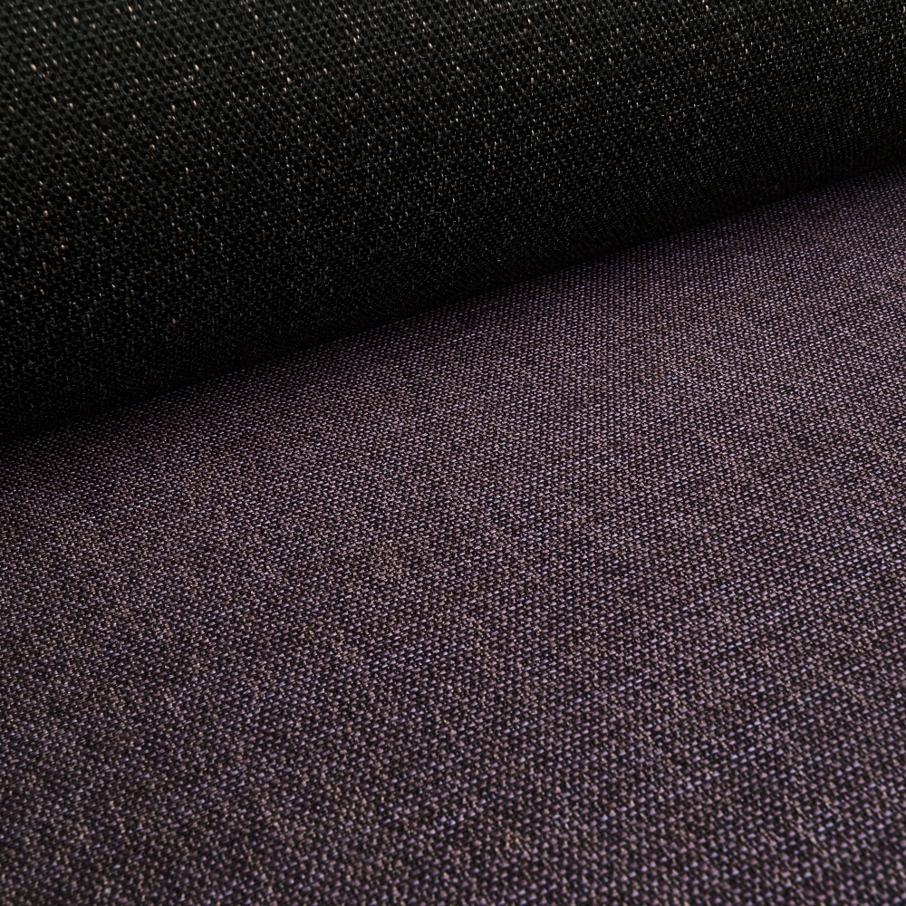 Jara - Tecido de tapeçaria estruturado - ameixa