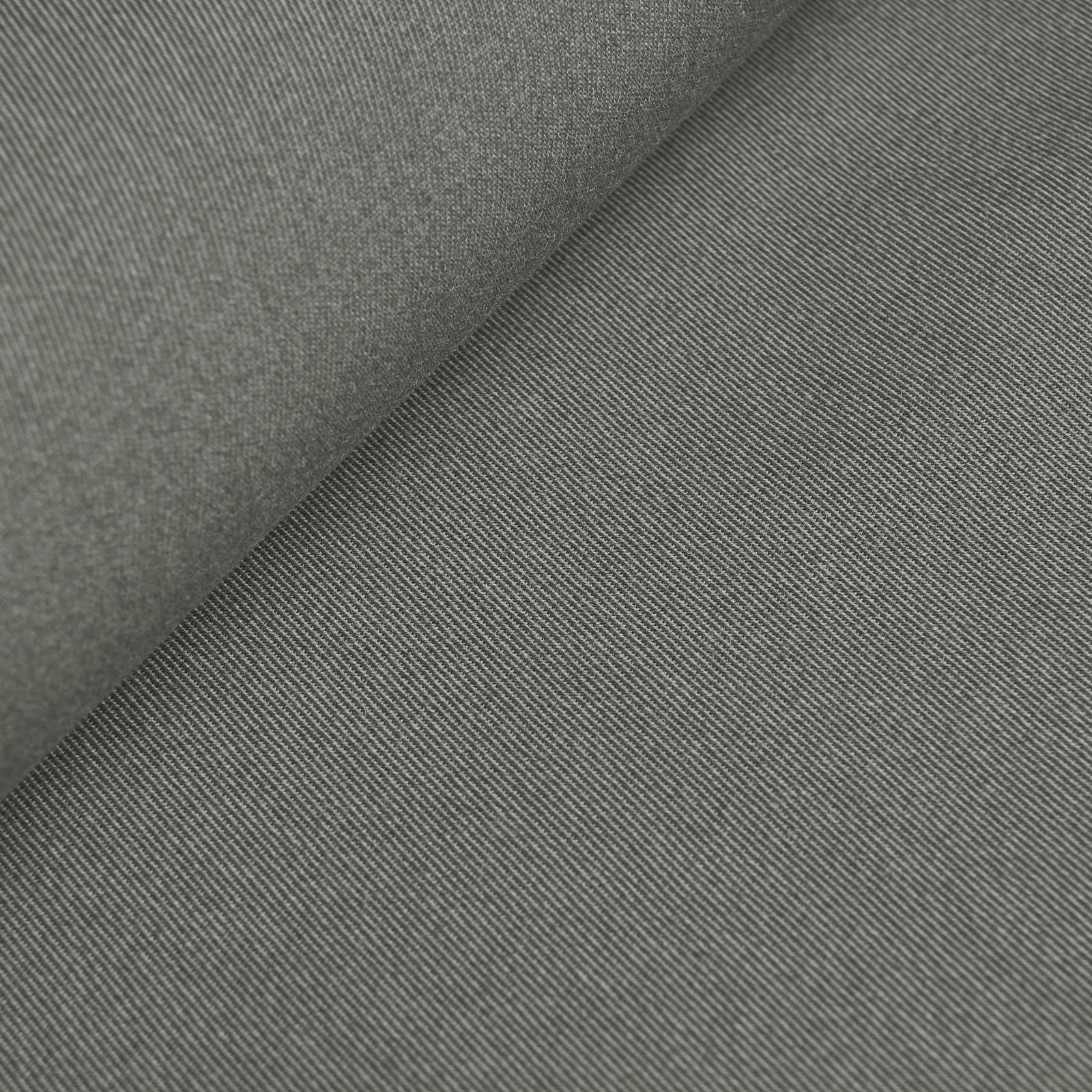 Franziska - pano de lã / pano uniforme (cinzento)