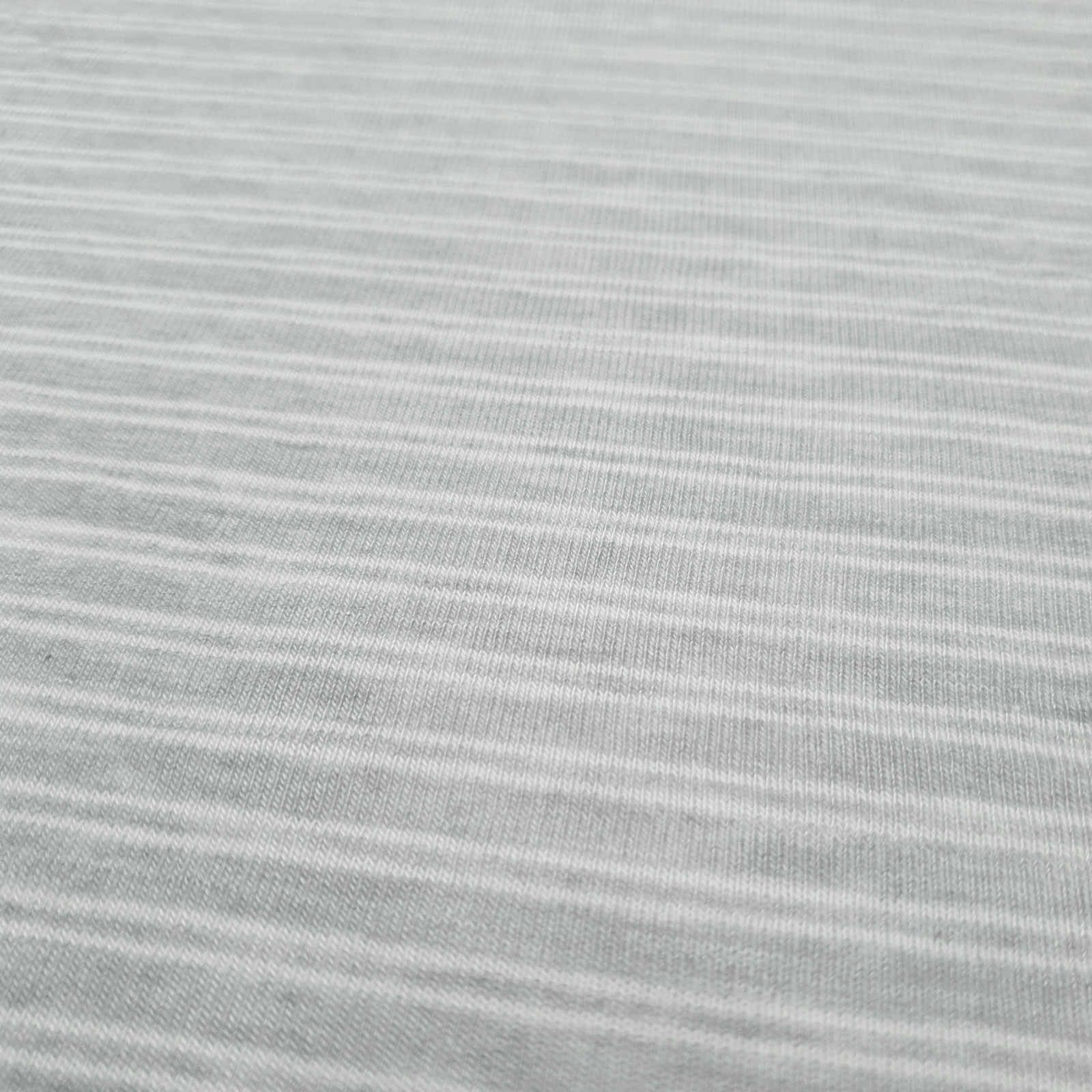 Velina - Camisola de viscose com riscas - Cinzento claro/Creme Branco